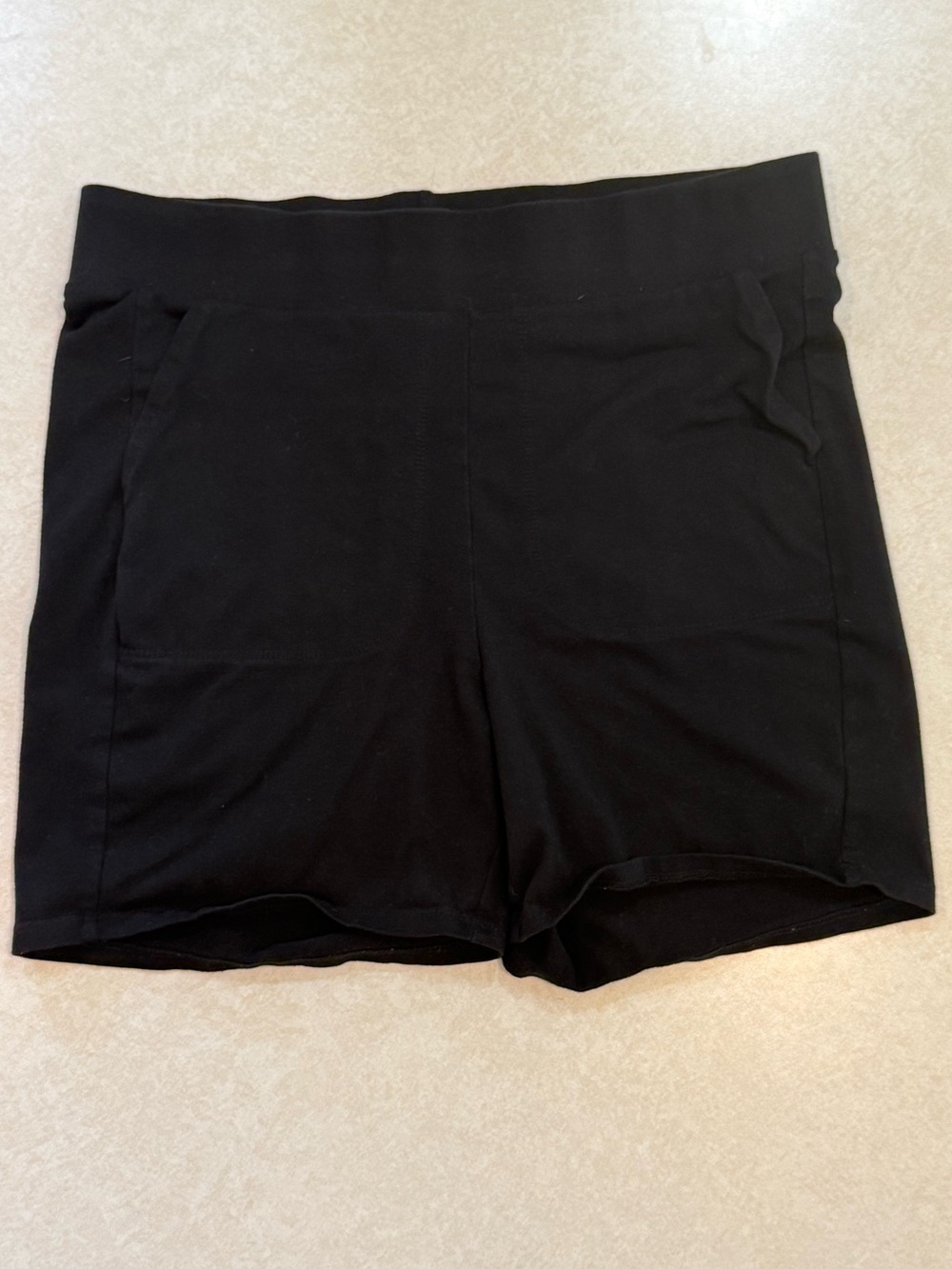 torrid Black High-Waist Bike Shorts with Front Pockets